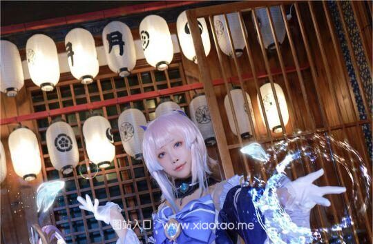 水淼aqua大凤打歌服cos作品鉴赏