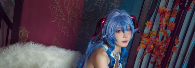 阿包也是兔娘是干嘛的?原神甘雨cos作品在线鉴赏