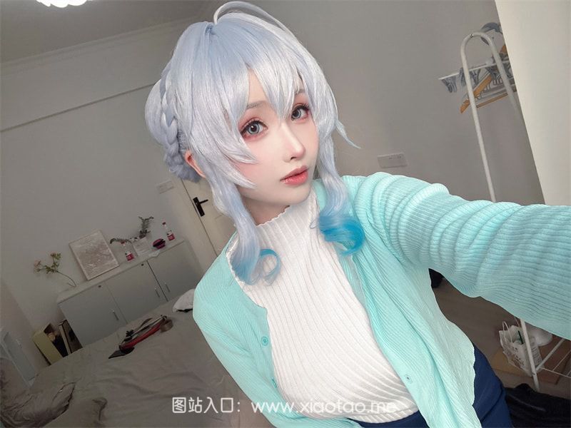 rioko凉凉子cos雪女作品在线鉴赏 银发造型美翻了