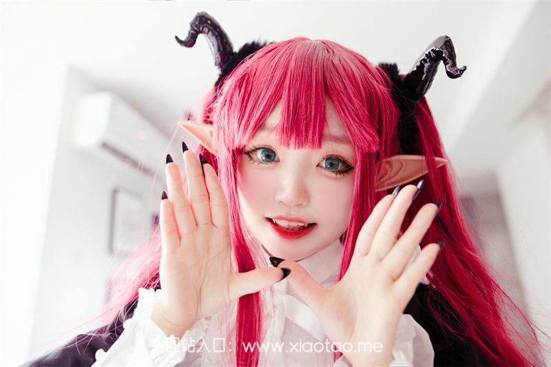 神沢永莉cos作品梦魅魔利兹,可爱爆表