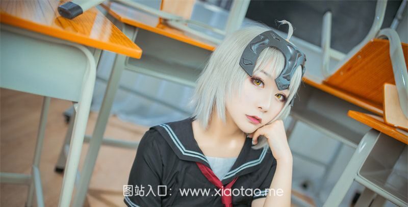 三刀刀miido个人资料 cos作品黑贞德鉴赏