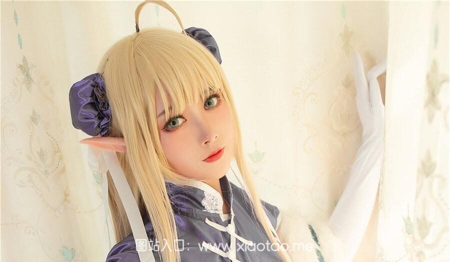 念念_d cos半人马旗袍作品鉴赏,完美曲线移不开眼