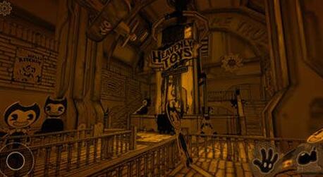 班迪与墨水机器官方正版:画面略暗黑的趣味手游,精美!