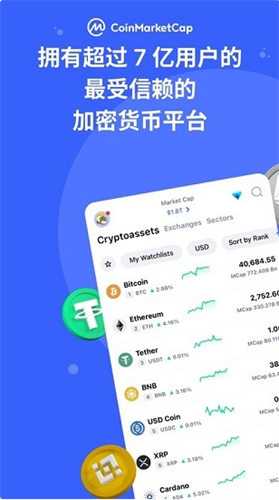 coinmark交易所APP官网版:主流数字货币交易所,自选监控!
