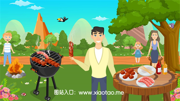 度假家庭野餐冒险免费破解版:休闲益智的动作闯关游戏,随时享受!