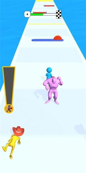 拳击赛跑者3d免费手机版:多元素的动作闯关游戏,画面清晰!