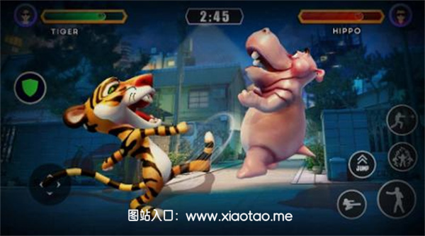 散打动物竞技免费手机版:经典阿德动作闯关游戏,画面有趣!