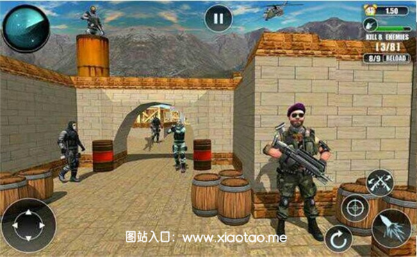 现代召唤射击免费手机版:经典刺激的射击枪战游戏,没有时间限制!