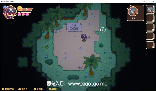 Miss Neko Pirates中文解锁版:魔物娘的欧美RPG游戏,动态效果好!
