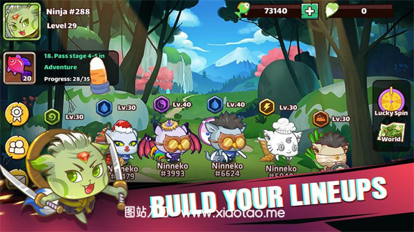 忍猫大乱斗最新破解版:经典刺激的动作闯关游戏,资源丰富!