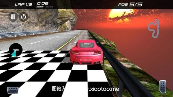 夜间极速赛免费手机版:非常精彩的赛车驾驶游戏,画面经典!