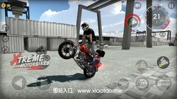 特技摩托车英雄内置菜单破解版:经典的赛车竞速游戏,画面清晰!