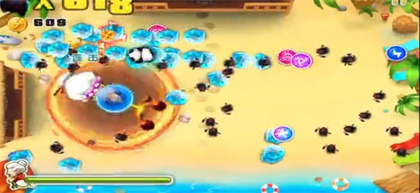 宫爆老奶奶无尽刷宝箱版:超20种技能爆发连招,带入唯美场景音乐!