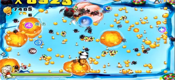 宫爆老奶奶无尽刷宝箱版:超20种技能爆发连招,带入唯美场景音乐!