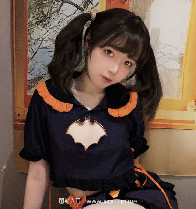 魔法巫师Fushii_海堂cos《万圣节》奇幻世界!