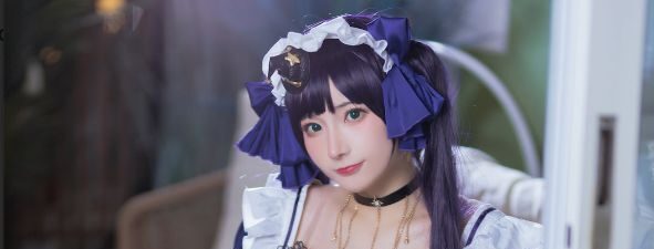 是三不是世w第8期 原神 莫娜女仆cos作品