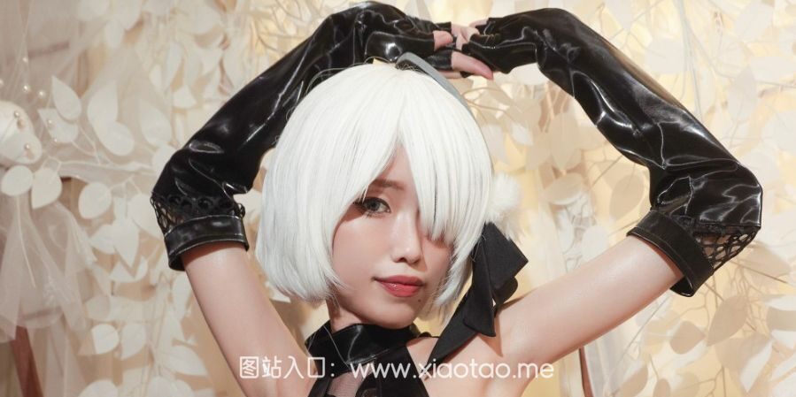 eliza喵喵cos新作《2b忍者》作品