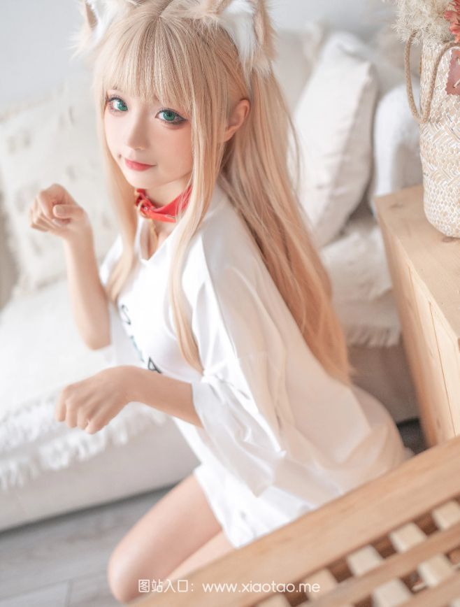 蠢沫沫黄豆粉猫耳娘cos在线精品