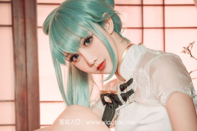 面饼仙儿COS作品初音旗袍鉴赏