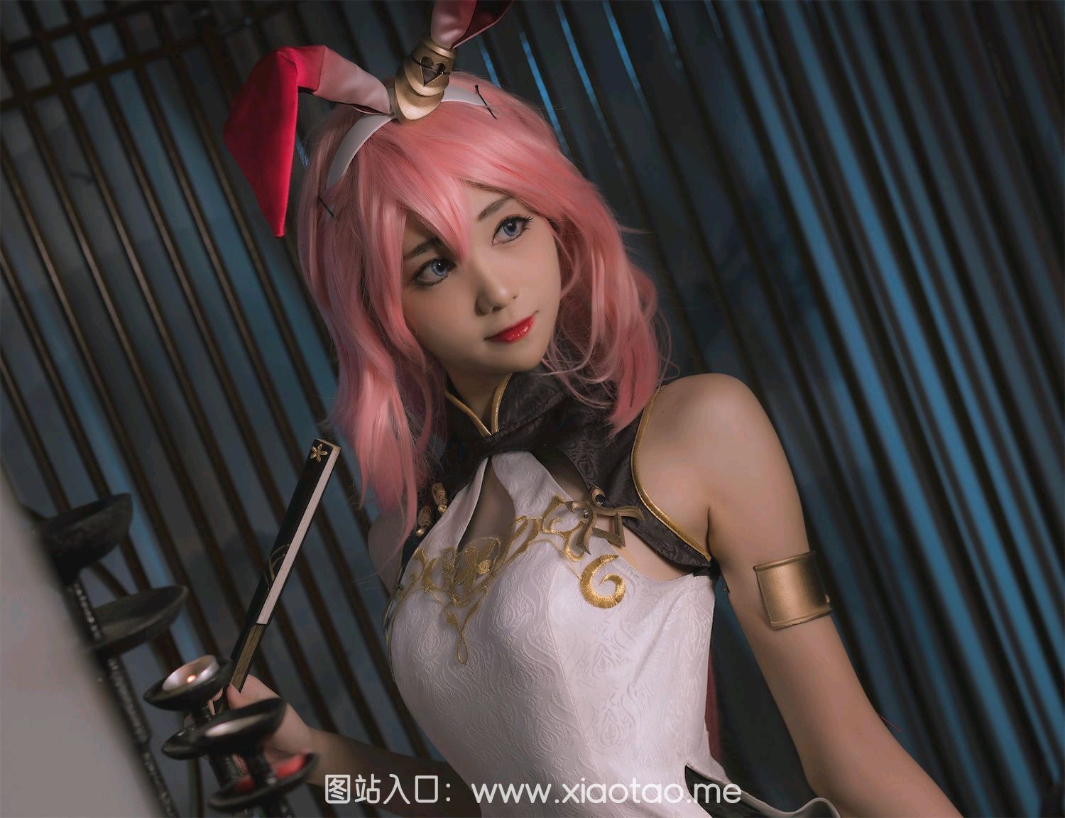 南桃Momoko八重樱cos作品图片包