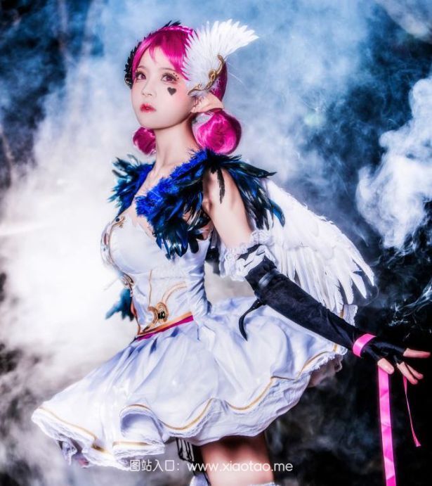 桜桃喵cos《小乔天鹅之梦》公主,可爱萌化了