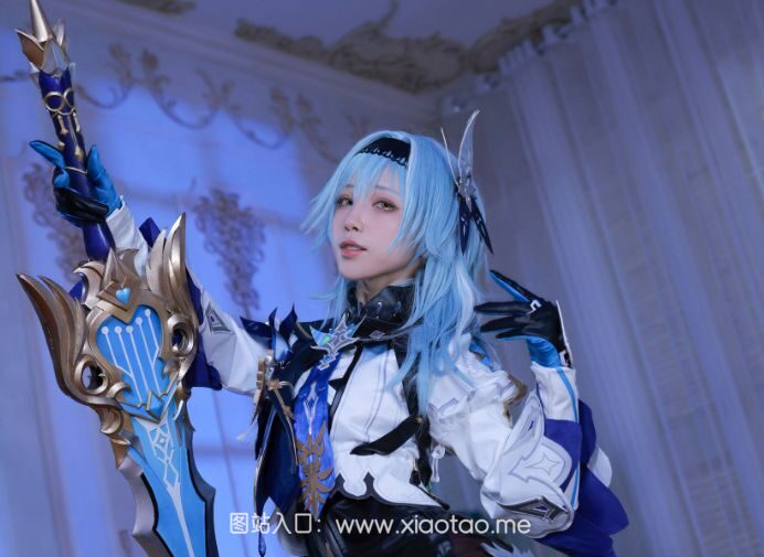 水淼aqua原神优菈cos作品欣赏