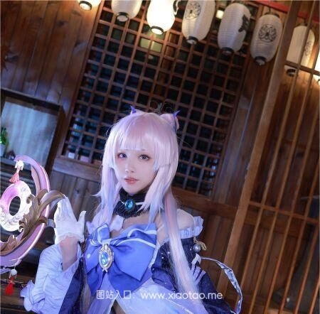 水淼aqua回复术士芙蕾雅cos作品，在线看图