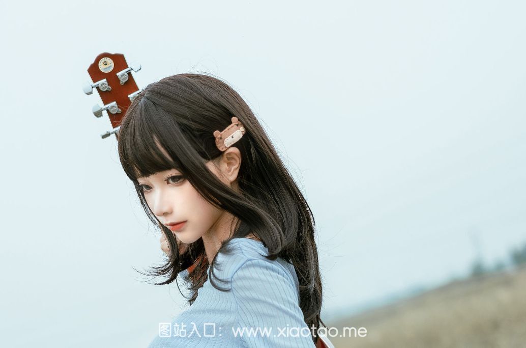 蠢沫沫吉他妹妹女孩cos精品作品下载