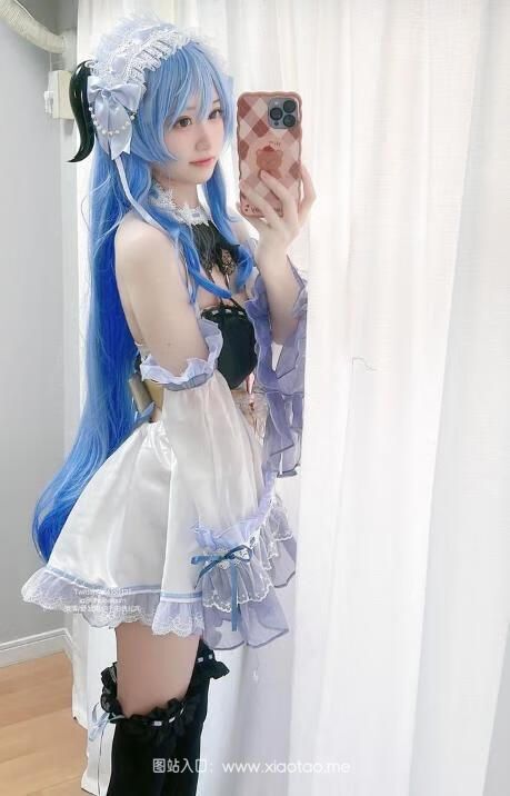 千阳快起床小姐姐cos《原神甘雨》作品