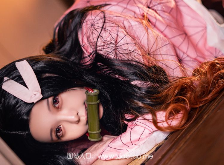 Hachi_小芭小姐姐cos灶门祢豆子,惊艳亮相!