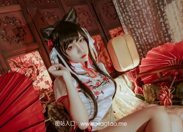 二佐Nisa cos碧蓝航线爱宕作品鉴赏