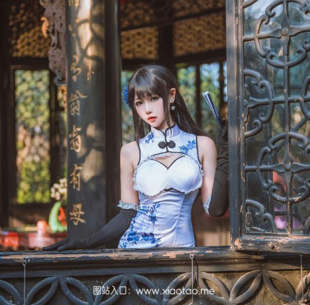 Momoko葵葵cos艳娘幻梦谭、灵筱雨作品鉴赏