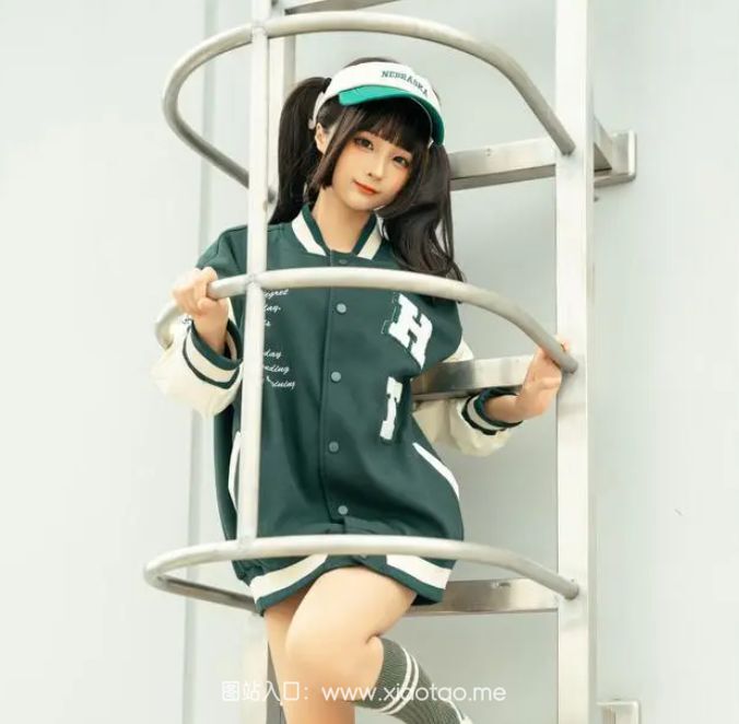 蠢沫沫cosplay《棒球女孩》英姿飒爽的运动少女作品鉴赏