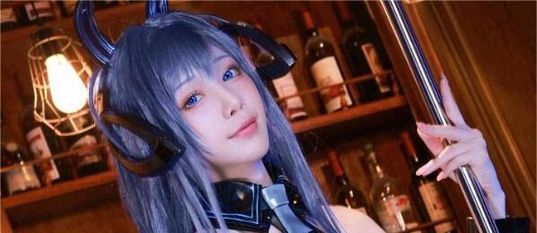 水淼aqua碧蓝航线cos新泽西作品,超还原