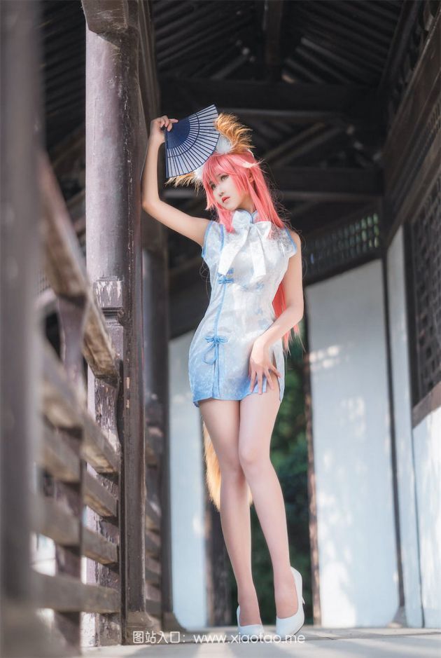 三度_69 cos作品玉藻前旗袍