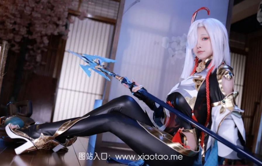 水淼aqua cos原神申鹤 芙蕾雅 八重童子 作品图片鉴赏