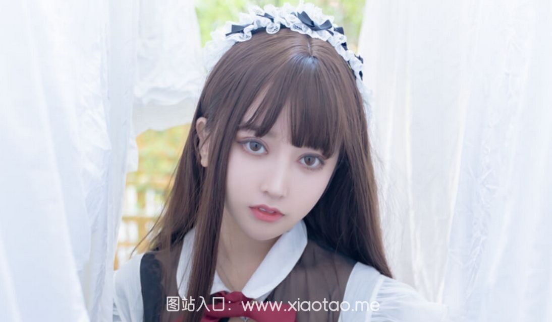 过期米线线喵cos六点半的月亮,红白爱心 皇帝的新装作品鉴赏