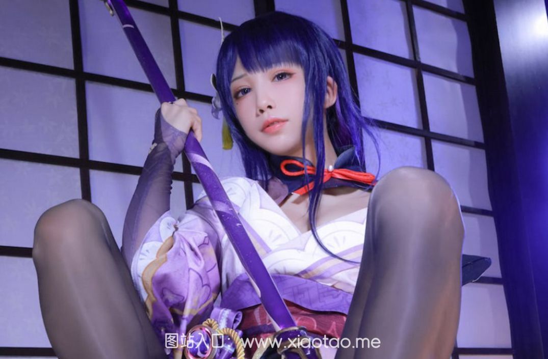 水淼aqua cos原神系列作品,雷电将军将军鉴赏