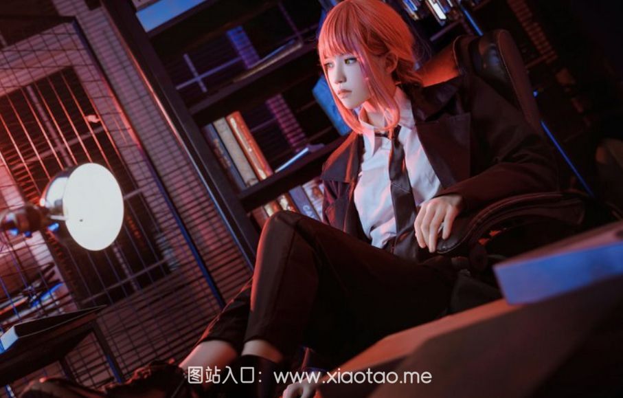 桜桃喵cos作品玛奇玛鉴赏,行走的衣架子