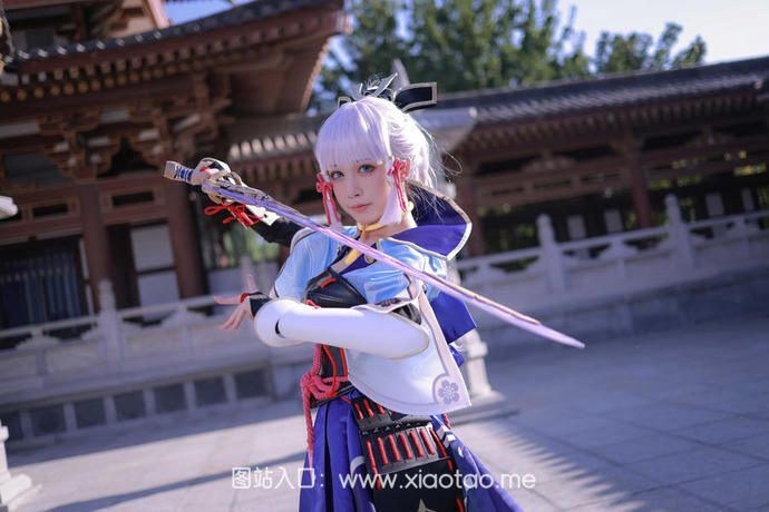 水淼aqua神里绫华cos正片