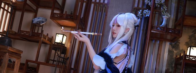 水淼Aqua凝光COS,简直美到让人窒息!