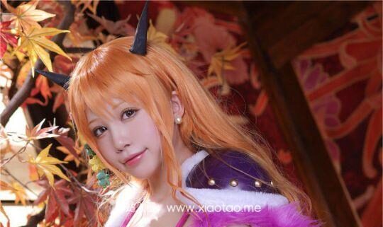 水淼aqua海贼王娜美图片包鉴赏