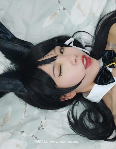 水淼aqua爱宕犬兔女郎cos作品