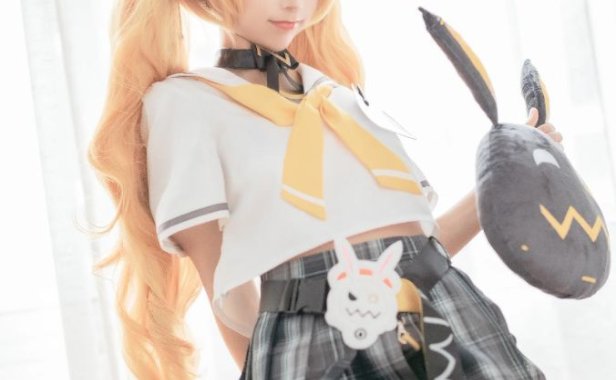 蠢沫沫–安琪拉 时之奇旅cos王者作品