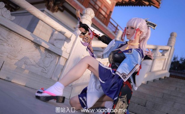 水淼aquacos作品《神里绫华》带你走进神秘的《原神》世界!