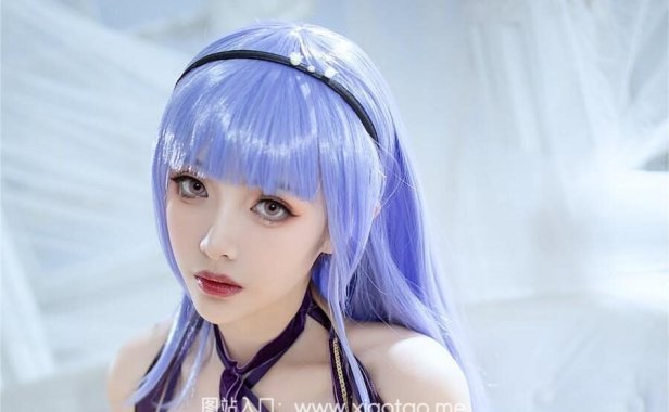 雯妹不讲道理cos作品碧蓝航线黛朵