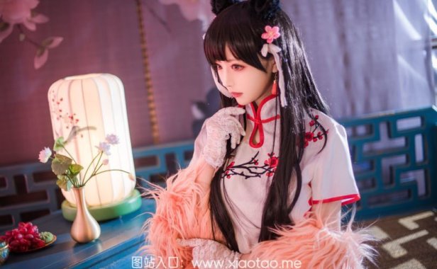 Shika小鹿鹿《爱宕旗袍》作品cos在线图片包