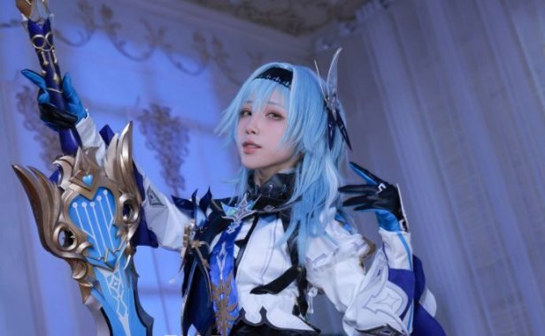 水淼aqua原神优菈cos作品欣赏