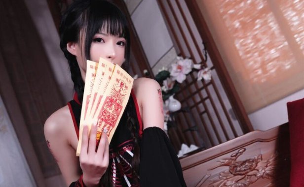 清水由乃Y纹小僵尸,cos作品欣赏