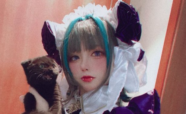 起司块wii《柴郡》复古 cos作品鉴赏